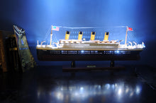 Titanic Painted with lights  32"  Item#  C057